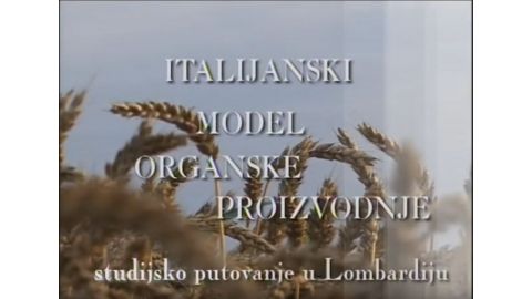 Italijanski model organske proizvodnje - Lombardija - TERAS 2005 